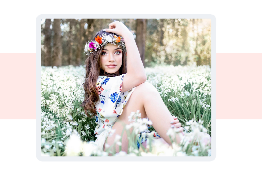 Foto modelo en exterior